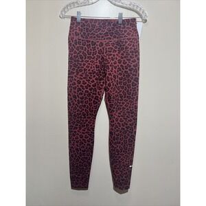 NWT Nike‎ Dri-Fit One  Mid Rise Glitter Leggings Leopard Print Women's Small